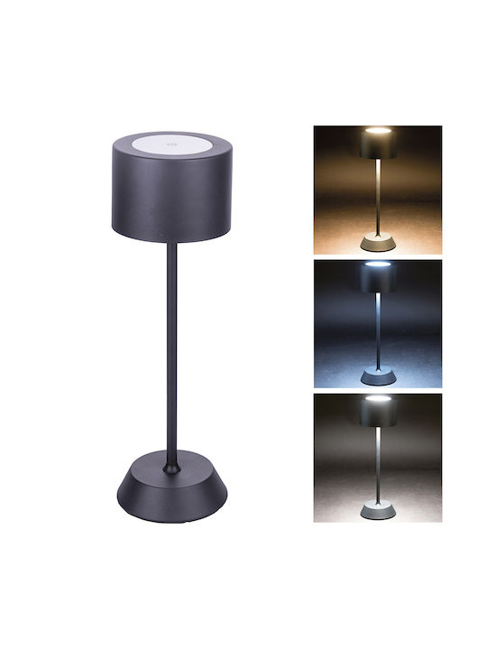 Kooper Metal Lampă de masă LED cu Abajur Negru și Bază