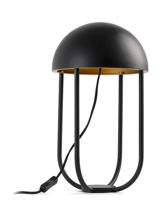Faro Barcelona Jellyfish Μεταλλικό Πορτατίφ LED με Μαύρο Καπέλο και Βάση