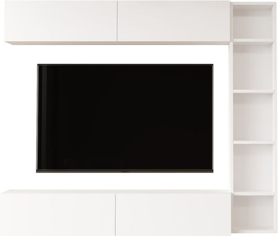 Έπιπλο TV Επιτοίχιο Σκανδιναβική 169x26x144εκ.