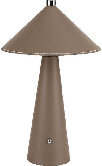 V-TAC Metal Lampă de masă LED cu Abajur Maro și Bază