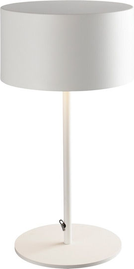VK Lighting Настолна лампа LED с Бял Абажур и Основа