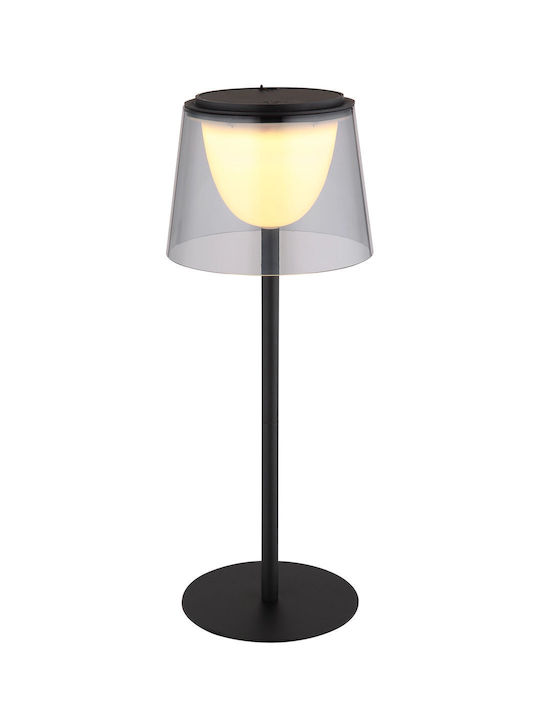 Globo Lighting Table Lamp LED with Black Shade and Base