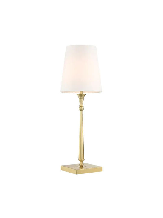 COSMOLight Table Lamp LED with White Shade and Bronze Base
