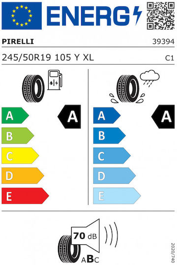 Pirelli P Zero Pz4 245/50R19 105Y * XL Лято Гума
