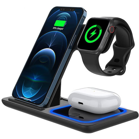Alista Home Încărcător Wireless (Qi Pad) 15W Negru (123343)