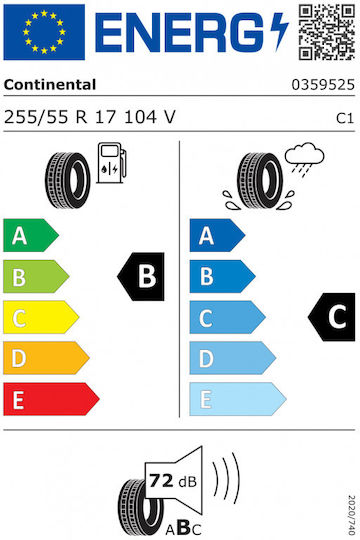 Continental Crosscontact RX 255/55R17 104V FR Θερινό Λάστιχο για 4x4 / SUV Αυτοκίνητο