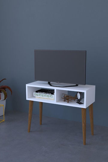 Stand TV Alb L72xA30xÎ60cm