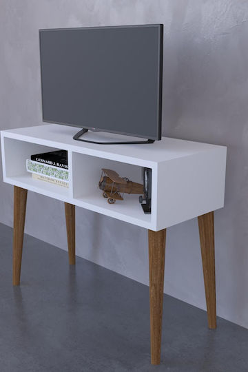 Stand TV Alb L72xA30xÎ60cm