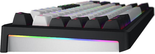 HATOR Skyfall Mag Ultima 8k Ασύρματο Ηall Effect Gaming Πληκτρολόγιο Tenkeyless με Magnetic διακόπτες και RGB φωτισμό (Αγγλικό US) Aurum Ice Magnetic