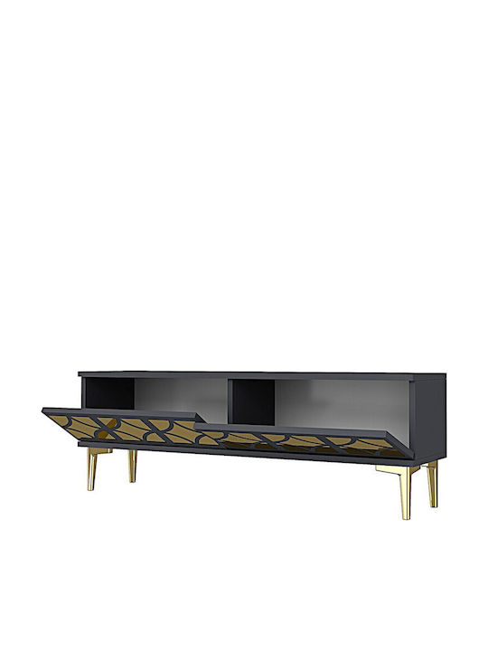 Stand TV Alb L120xA30xÎ41cm