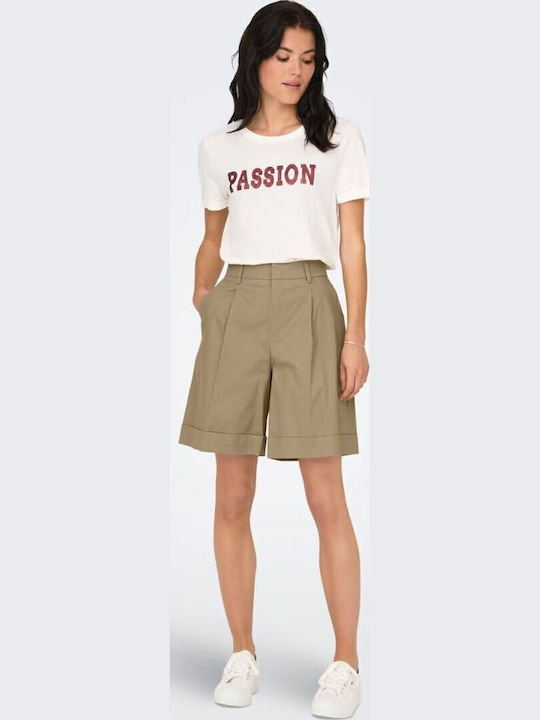 Damen Bermudas Beige