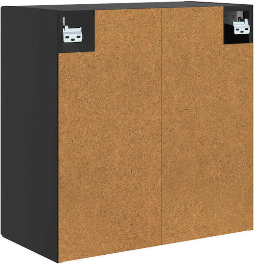 Dulap Suspendat Negru 59x31x60 cm
