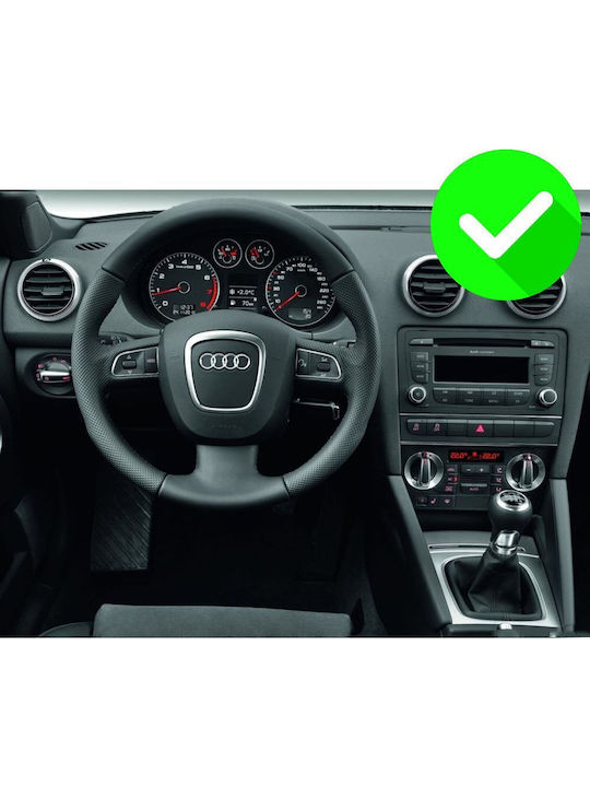 Carmedia Auto-Audiosystem für Audi A3 2003-2012 (Bluetooth/USB/WiFi/GPS/Apple-Carplay/Android-Auto) mit Touchscreen 12.3"