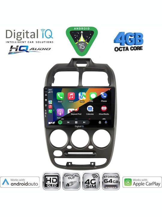 Digital IQ Car Audio System for Hyundai Accent 1999-2004 with Touch Screen 9" Bluetooth USB Wi-Fi GPS Apple CarPlay Android Auto