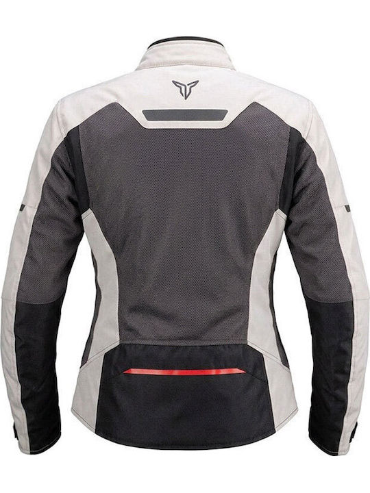 Nordcode Jackal Air Damen Sommer Reitjacke Grau / Rot Nordcode Jackal Air Damen Sommer Reitjacke Grau / Rot