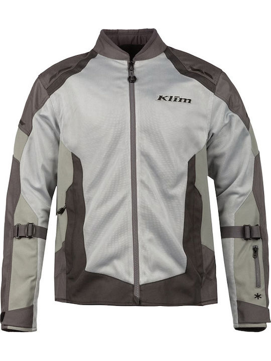 Klim Induction Summer Men's Riding Jacket Light Gray