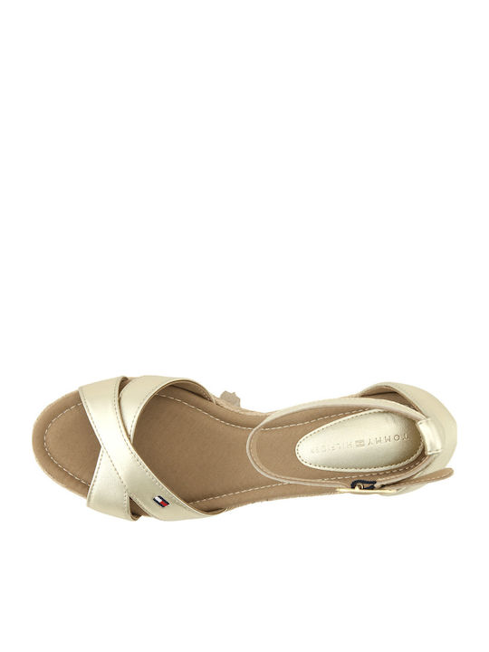 Summer Women's Platform Espadrilles Style Gold