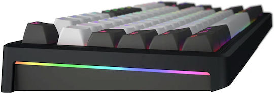 HATOR Skyfall Pro Wireless 80 Ασύρματο Gaming Μηχανικό Πληκτρολόγιο Tenkeyless με Custom διακόπτες και RGB φωτισμό (International English)