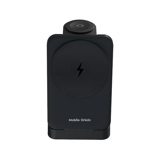 Mobile Origin Wireless Charger (Qi Pad) 15W Black (PW28)