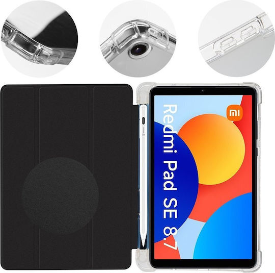 Obal:Me Flip Cover Μαύρη (Xiaomi Redmi Pad SE 8.7)