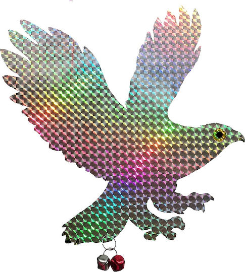 Bird Repellent Pigeons Eagle 2 Bells M40xY30cm Reflective Polyester Film