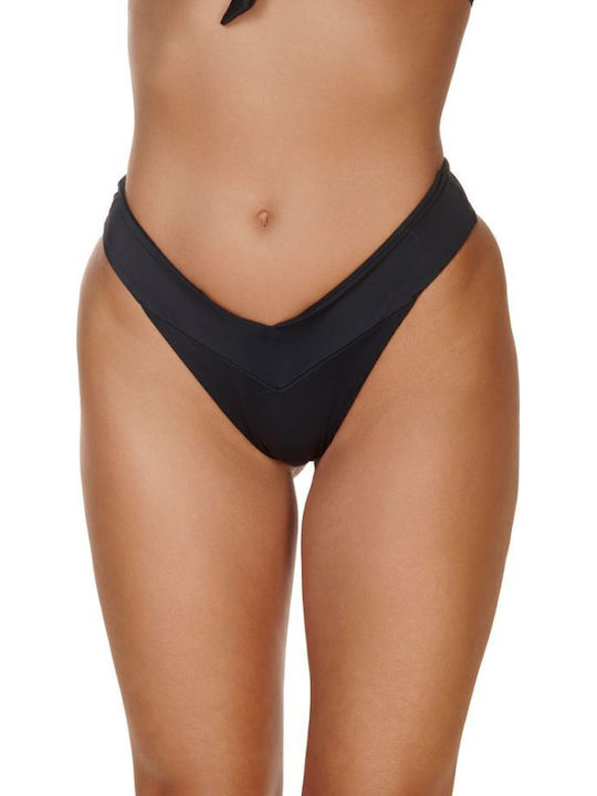 Bikini Slip Μαύρο