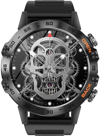 Veltori VT120-1 Smartwatch Mit Herzfrequenzmesser Schwarz