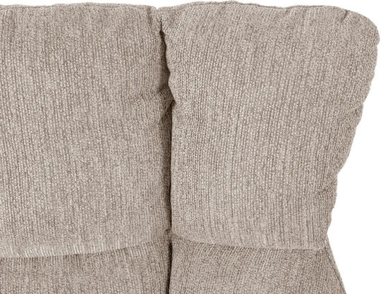 Odette Scaun De Relaxare Rotativ Crem 81x73x89cm