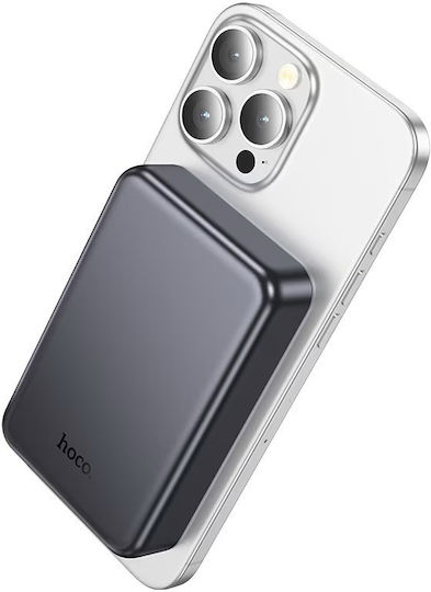 Hoco J160A Power Bank MagSafe 10000mAh 20W Cu Port USB-C Încărcare Rapidă Gri
