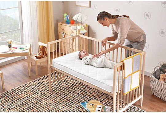 SteweHome Ортопедичен Матрак За Кошара 70cmx130cmx8cm SteweHome Ортопедичен Матрак За Кошара 70cmx130cmx8cm