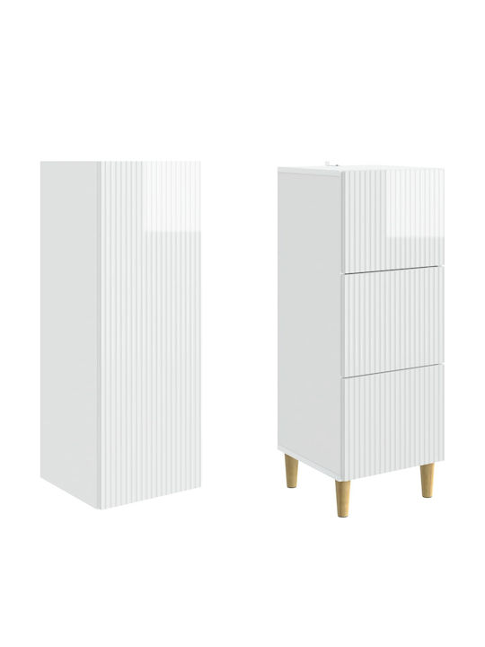 vidaXL Shower Column Without Mixer 33cm White