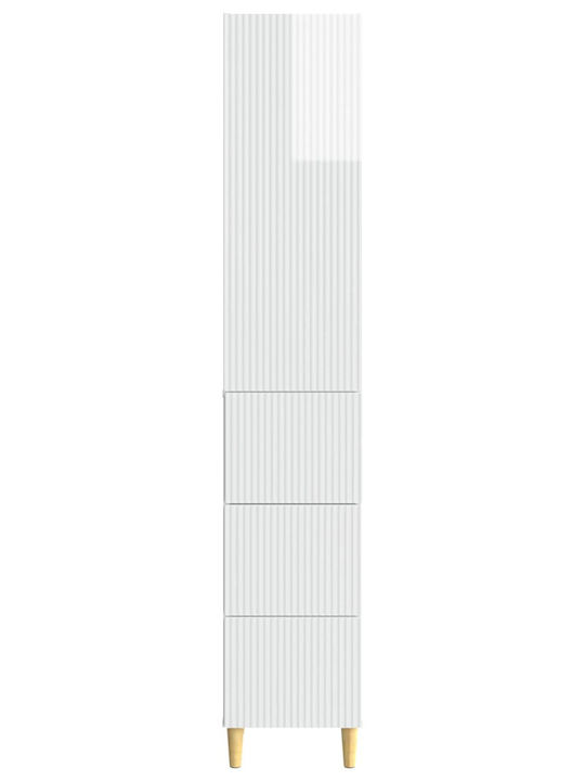 vidaXL Shower Column Without Mixer 33cm White