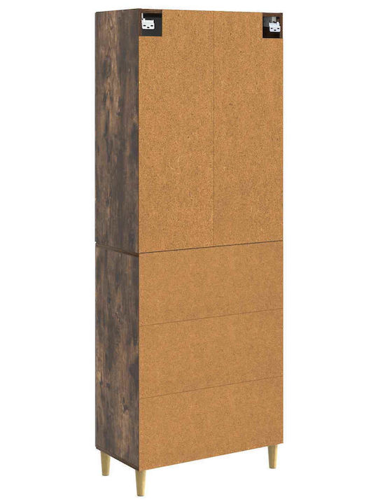 vidaXL Duschsäule Ohne Batterie 66cm Braun
