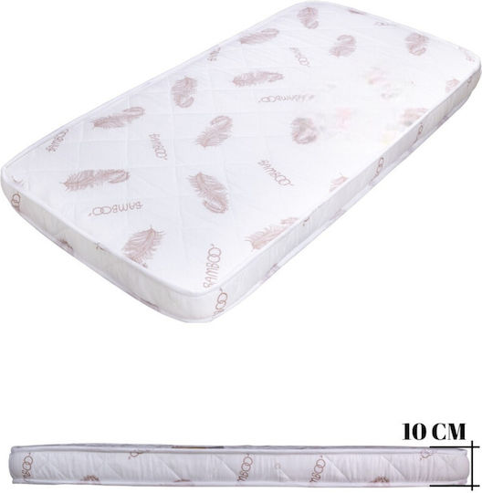 SteweHome Ортопедичен Матрак За Кошара 70cmx110cmx10cm
