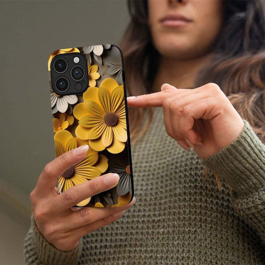 Sonique 3D Flower Series Case Motorola Edge 60 Neo 5G Yellow