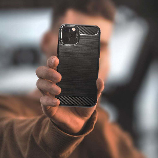 Silicone Case Sonique Carbon Brushed Xiaomi Poco F7 Ultra 5g Black