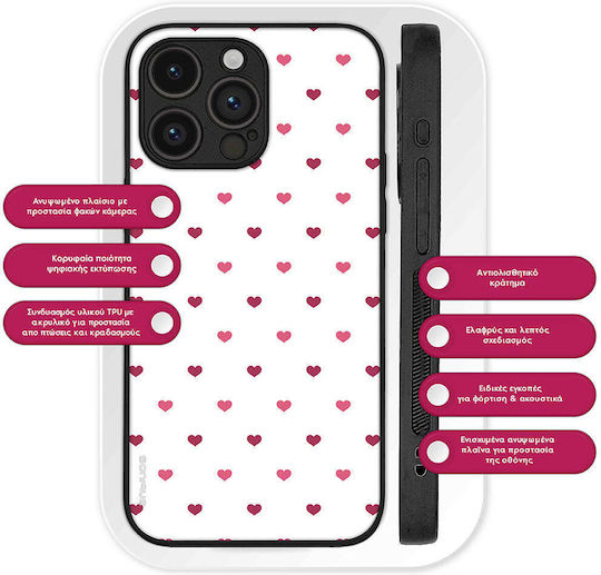 Sonique Heart Series Case Xiaomi Poco X8 Pro 5g White 01