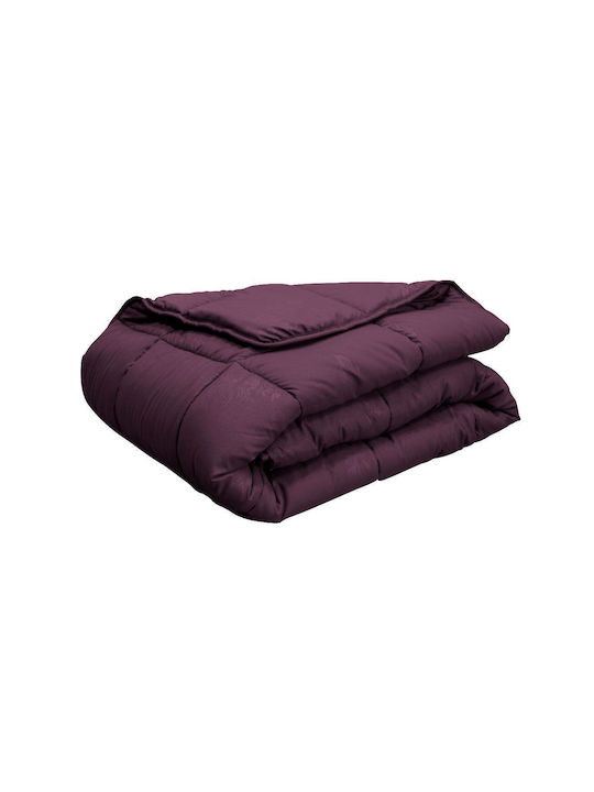 Πάπλωμα Διπλό 200x220εκ. Purple