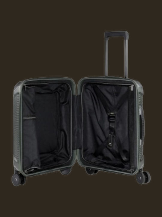 Travelite Βαλίτσα Ταξιδίου Καμπίνας Σκληρή Χακί Ύψους 55εκ.