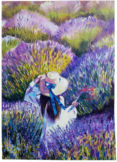 Kitchen Towel Made of 100% Cotton in Purple Color 50x70cm