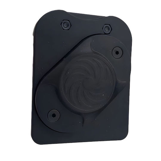 Suport Magnetic Pentru Unelte Alista Home Clește Metalic Pentru Centură Fixare Puternică Cuie Șuruburi Ciocan Clești Chei Alte Unelte 7,7 X 6,1 X 2cm Negru