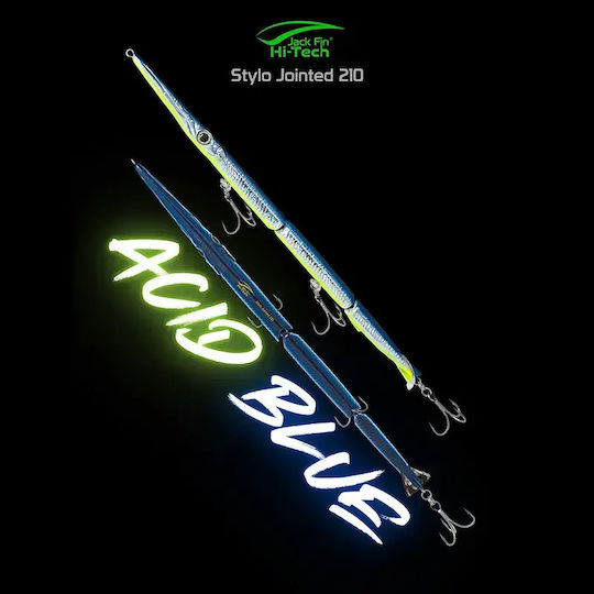 Jack Fin Stylo Τεχνητό Δόλωμα Ψαράκι (Minnow) Πράσινο