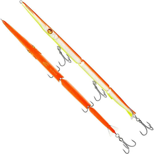 Jack Fin Stylo Artificial Bait Minnow Fluorescent Pink Fluo