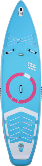 ForAll Inflatable SUP Board with Length 3.05m Light Blue