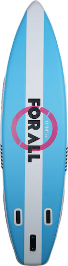 ForAll Inflatable SUP Board with Length 3.05m Light Blue
