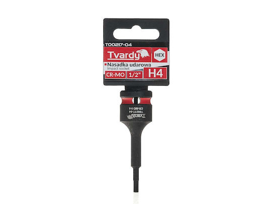 Καρυδάκι Κρουστικό Μύτη Άλλεν H4 1/2" Cr-mo Tvardy
