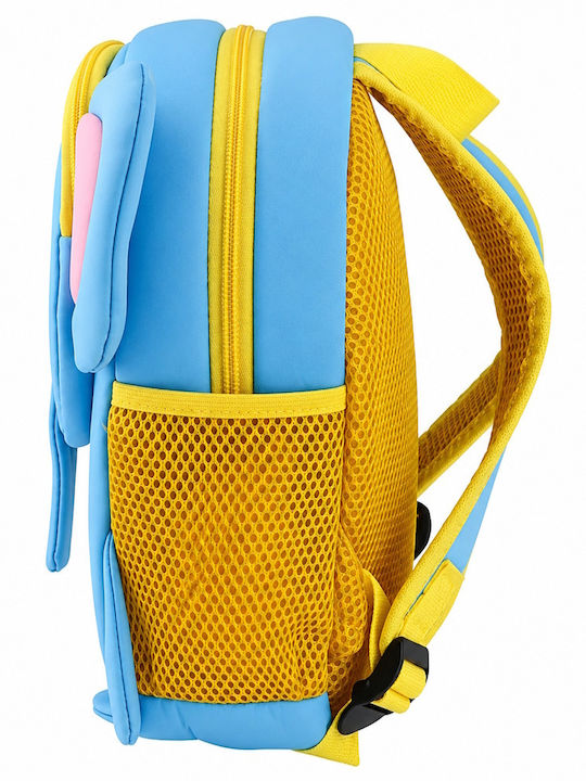 Giggles & Co. 3D Elephant Kindergarten Backpack Grey with Water Bottle Holder