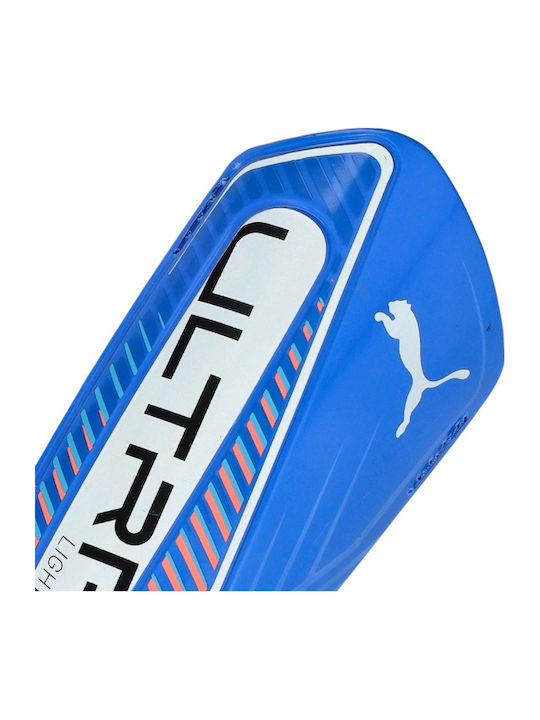PUMA Ultra Light Strap Adults Soccer Shin Protectors Blue 30992-04