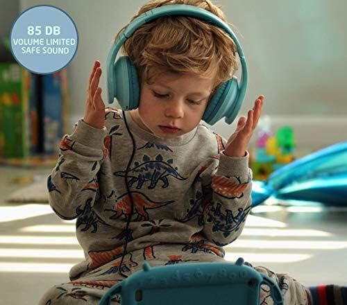 PowerLocus P2 Kids Căști Audio Wireless Bluetooth Over Ear Albastru Deschis