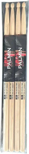 Palmin Palmin-dstick-b2 Palmin Drumstick Ah-5b Two Pairs 110gr American Hickory